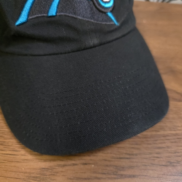 0725 Thrifted Adult Adjustable Fanatics Carolina Panthers Hat GWOSLOO.26 - Picture 6 of 10